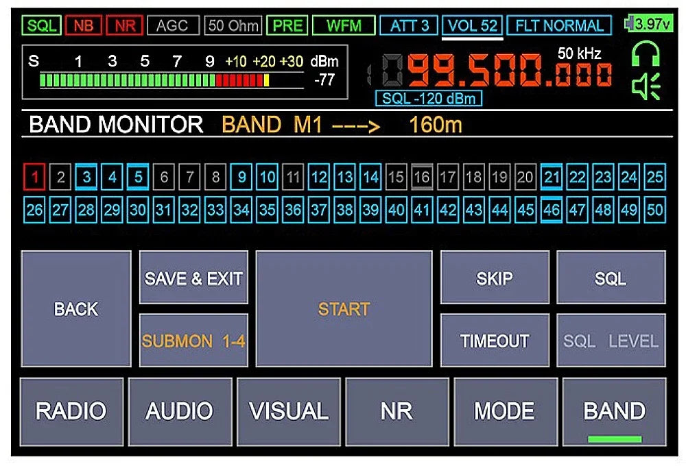 Upgraded Malahit-DSP2 Radio with Latest Firmware V2.40 SDR Malachite Receiver AM/SW/MW/FM Full-band 10KHz-2GHz