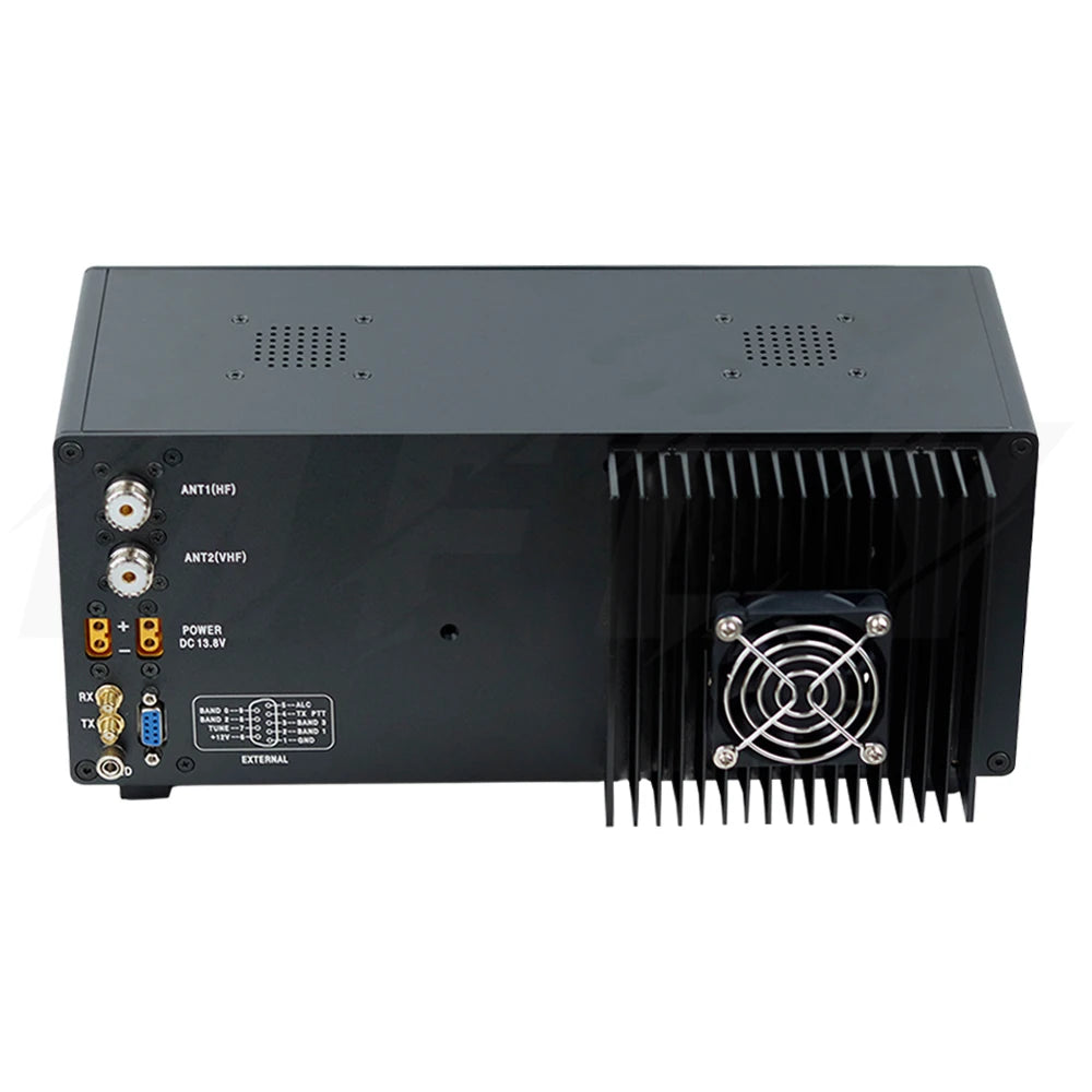 RS-998 100W HF+UV Transceiver with 7In Touch Screen All Mode DDC/DUC Transceiver Shortwave Mobile Radio SDR Transceiver