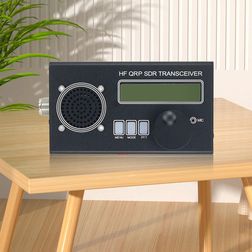 8 Band USDX USDR HF QRP SDR Transceiver SSB/CW Transceiver Built-in Battery HF Ham Radio with Mic Shortwave Transceiver