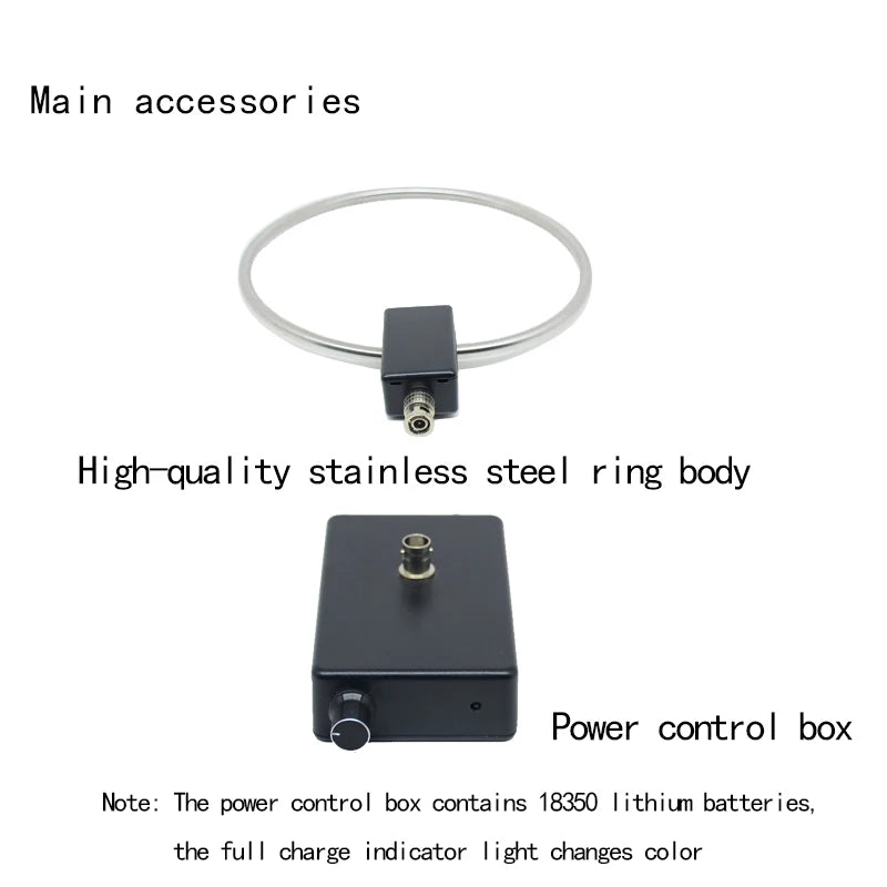 GA450 Loop Antenna SDR Short Medium Wave HF Radio VOA Antenna SW 2.30-30MHz MW 522-1710KHz For Malachite SDR radio Tescun