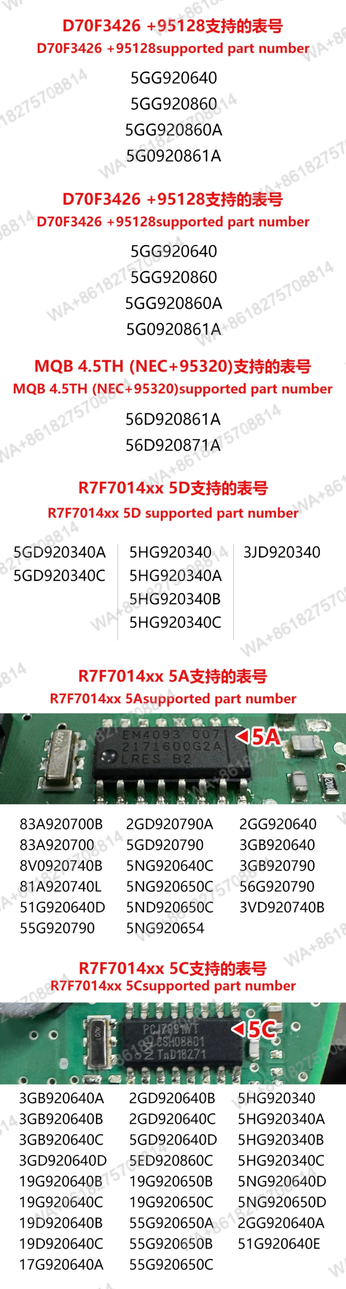 Mini ACDP2 2025 MQB Package with Module 33/34 for VW MQB48 & RH850 Key 5A Programming 5A 5C Mileage Correction