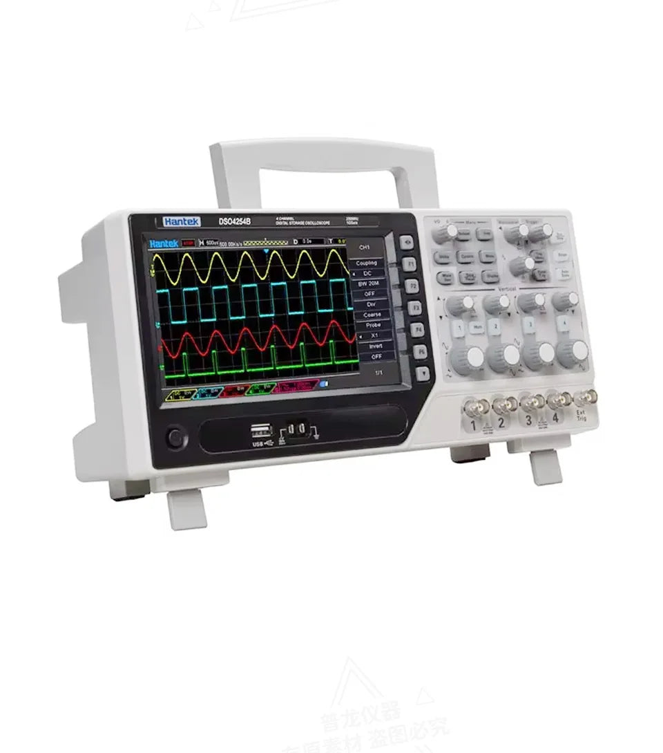 【Hantek Official Genuine】4-channels Digital Oscilloscope + Signal Generator DSO4254C DSO4204C DSO4104C DSO4084C / DSO4254B 4104B