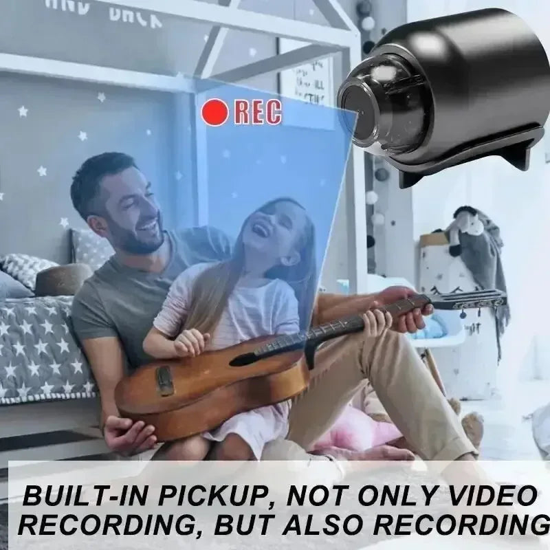 1080P New X5 Mini Camera Clear Night Vision Light weight Portable Premium Cams Motion Detection Wireless Surveillance Camera - Great Scott Gadgets