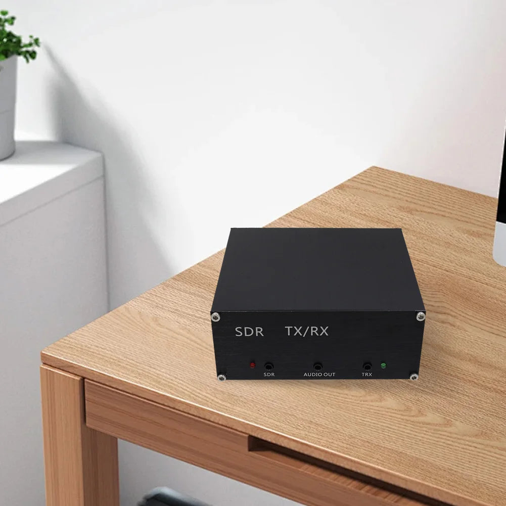 DC 160MHz 100W Portable SDR Transceivers with Host Power Cord Antenna Sharer TR Switch Box Practical Signal Equipment Accessory