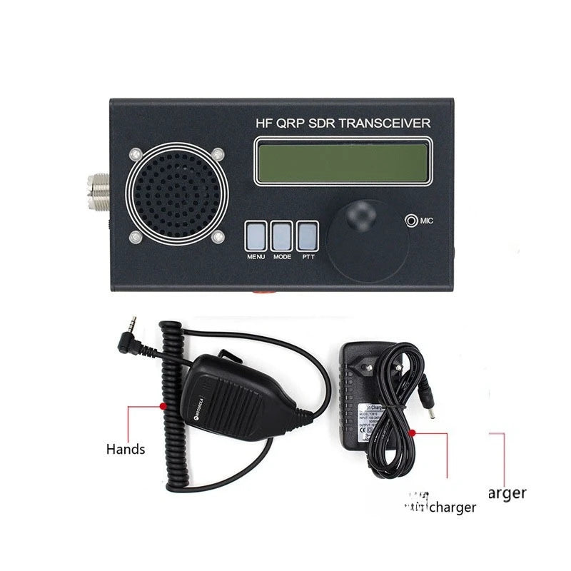 Open Source USDX QRP Shortwave, Radio, Transceiver SDR Transceiver 8 Band USDR Signal Generator