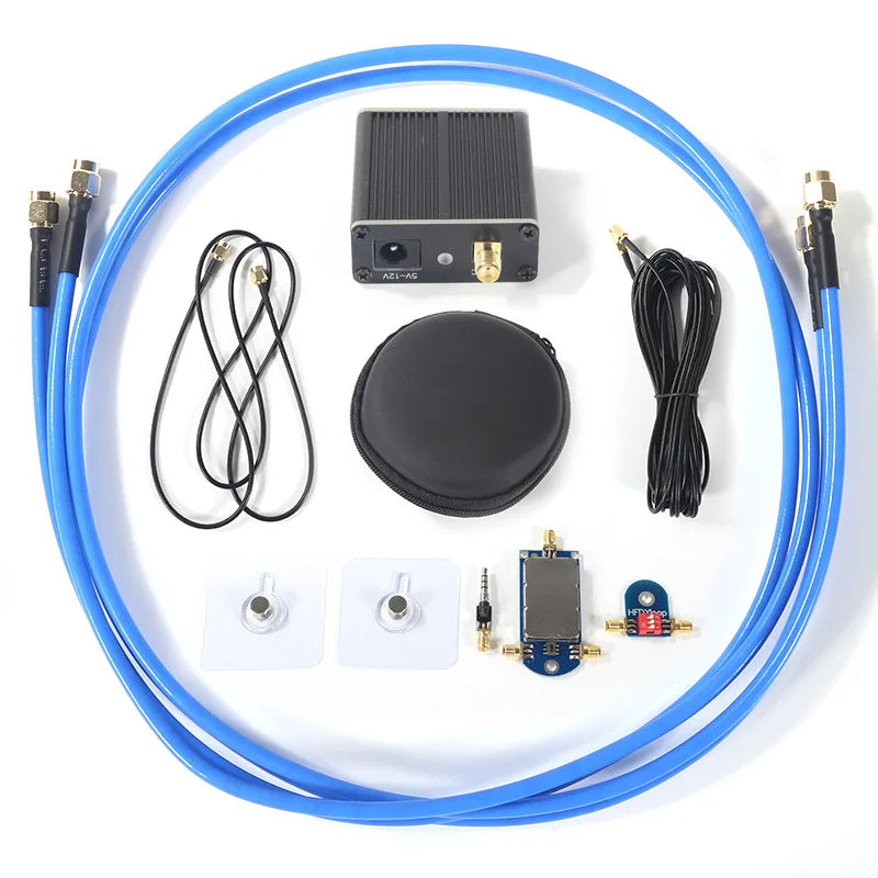 Active Magnetic Loop Antenna Wideband 50K-500MHz Shortwave Radio Active Loop Antenna 17dB HF Short Wave AM FM VHF UHF SDR