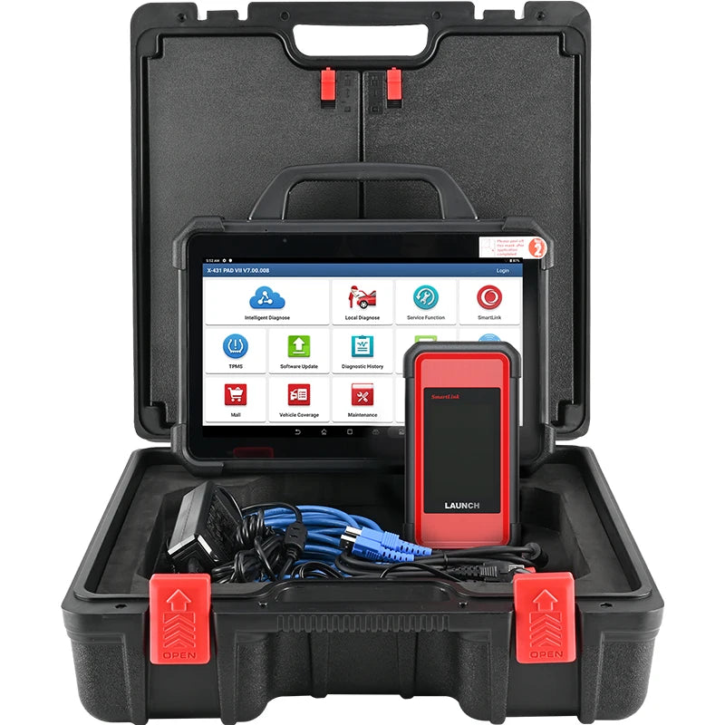 LAUNCH X-431 PADVII PAD 7 ECU Online Programming Tool Car Diagnostic Scanner Autoscanner Automotive Scan Professional  2 Years