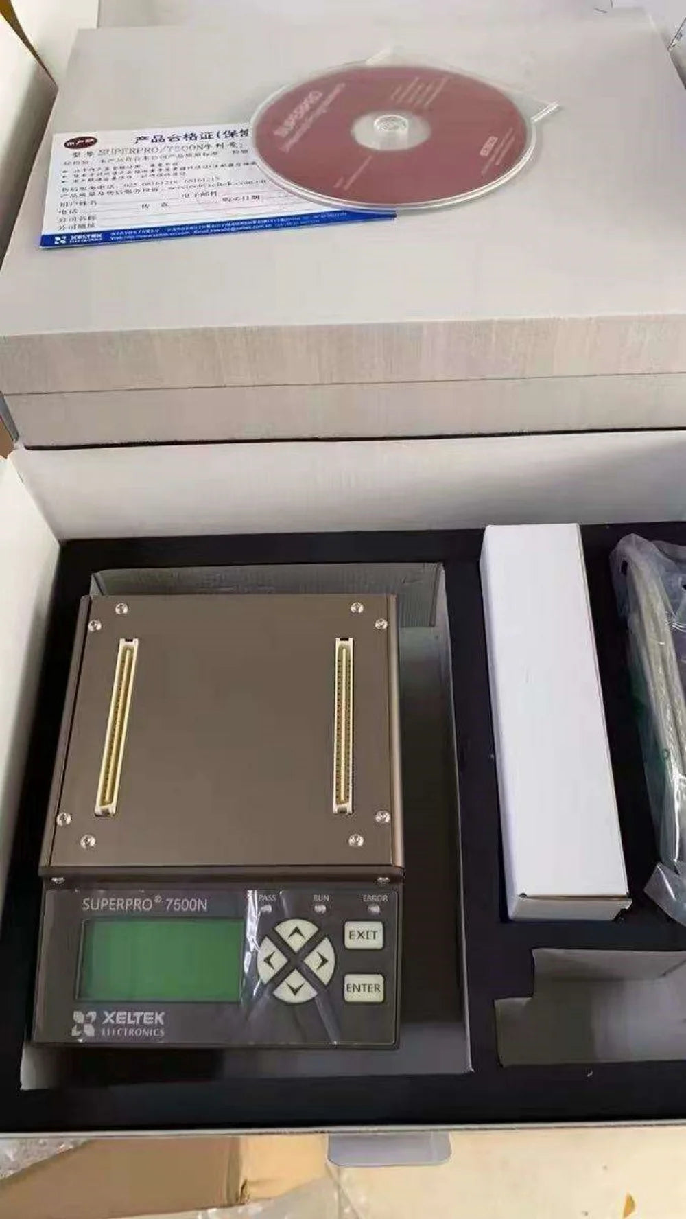 Universal IC Chip Device Programmer Original Xeltek USB Superpro 7500N High Speed Stand-Alone Universal Device Programmer