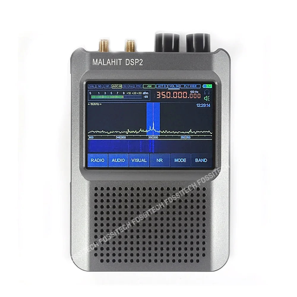 Upgraded Malahit-DSP2 Radio with Latest Firmware V2.40 SDR Malachite Receiver AM/SW/MW/FM Full-band 10KHz-2GHz