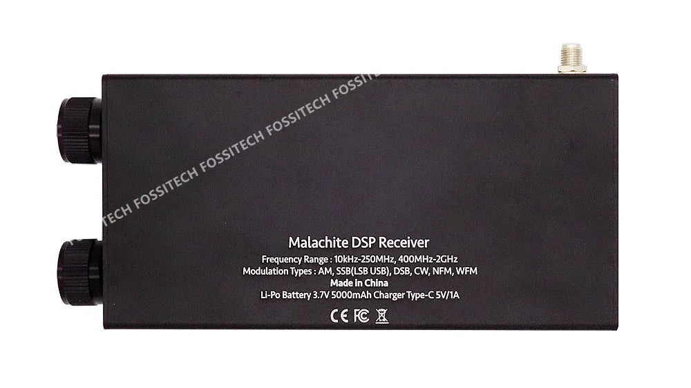 2025 NEW Malachite DSP V5 SDR Receiver 1.10D All-in-One Firmware Malahit Portable SDR Radio Receiver 10kHz~250MHz/400MHz~2GHz