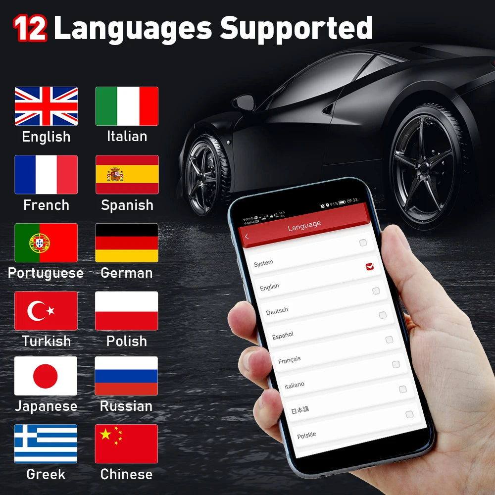 10Pcs KINGBOLEN Ediag Plus, THINKCAR THINKDIAG 2, CANFD ALL System Car Diagnostic Tool ECU Coding Bi-directional 16 Reset