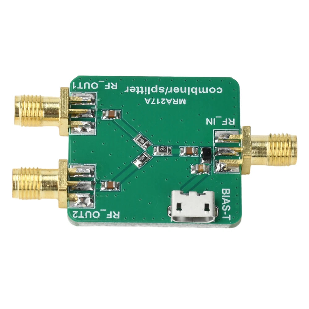 SDR Radio 1/2 Splitter Combiner Slater Signal Amplifier Receiver Module with Micro USB Interface for Electronics