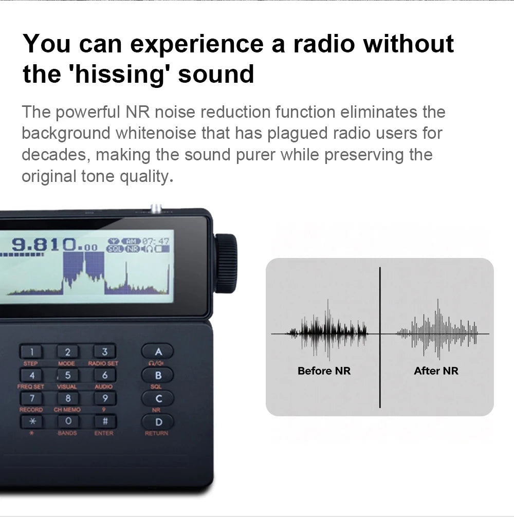 2026 Latest MLite-880 Malahit SDR Receiver Malahiteam DSP Radio SSB/AM/FM RDS Portable Full Band Radio Digital Shortwave Radio