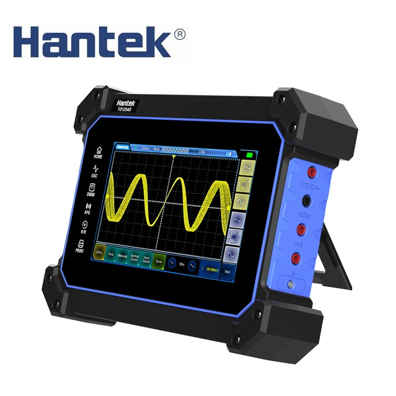 【Hantek Official Genuine】4-channel portable handheld touch screen digital oscilloscope TO1154C/1204C/1254C/1154D/1204D/1254D