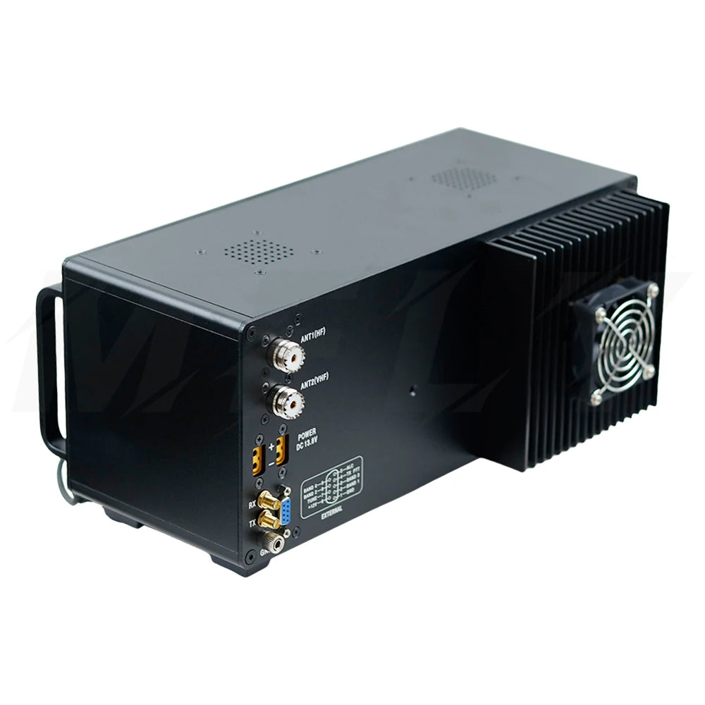 RS-998 100W HF+UV Transceiver with 7In Touch Screen All Mode DDC/DUC Transceiver Shortwave Mobile Radio SDR Transceiver