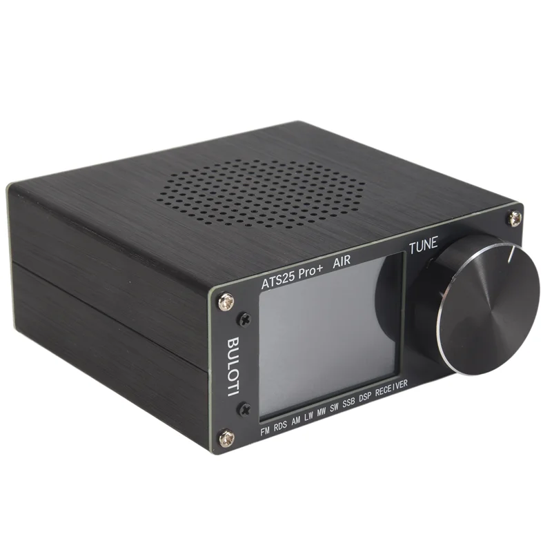 B04B-ATS25 Pro+ AIR Full Band Radio Receiver FM SW SSB MW LW AIR SDR Aviation Band Receiver Supports Bluetooth