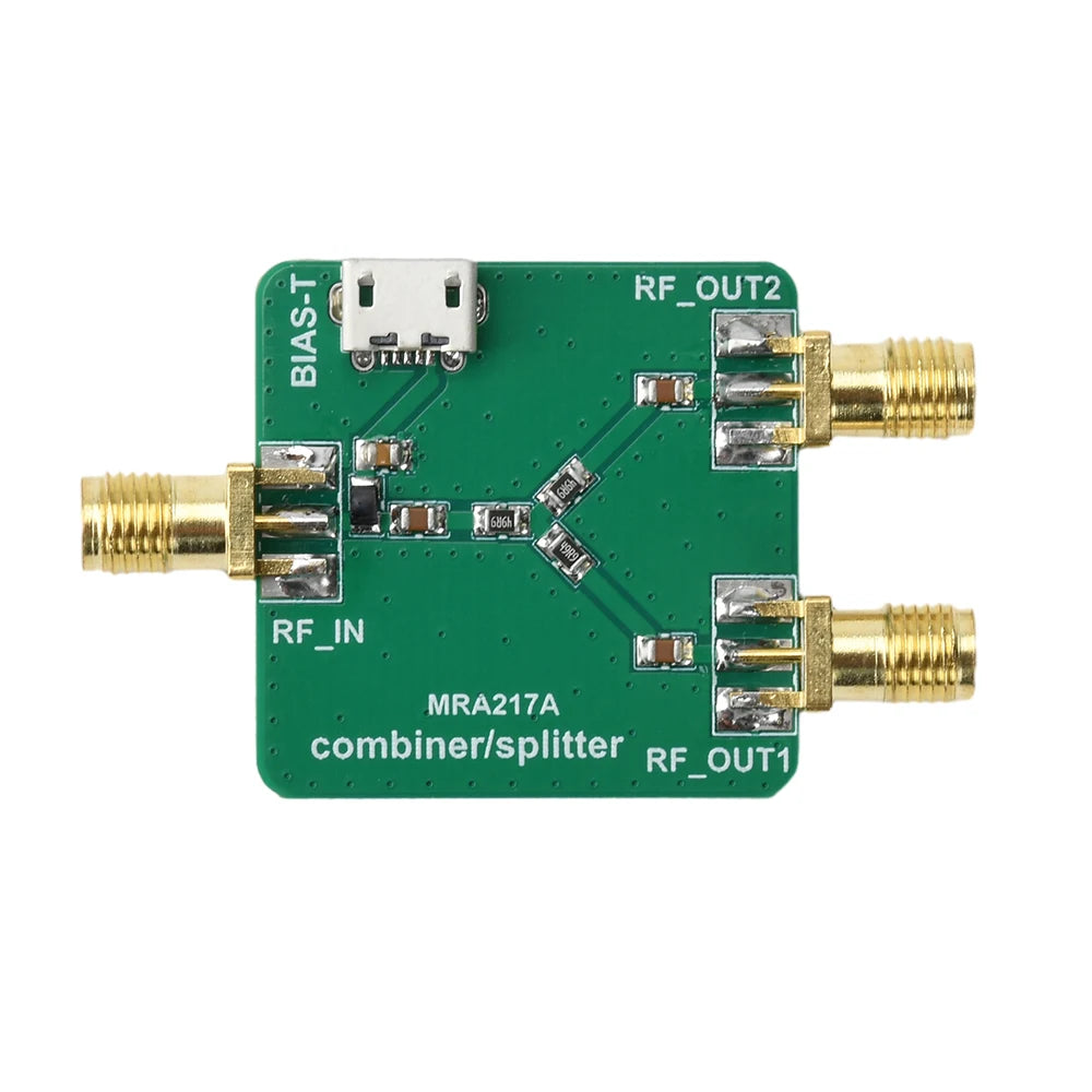 SDR Radio 1/2 Splitter Combiner Slater Signal Amplifier Receiver Module with Micro USB Interface for Electronics
