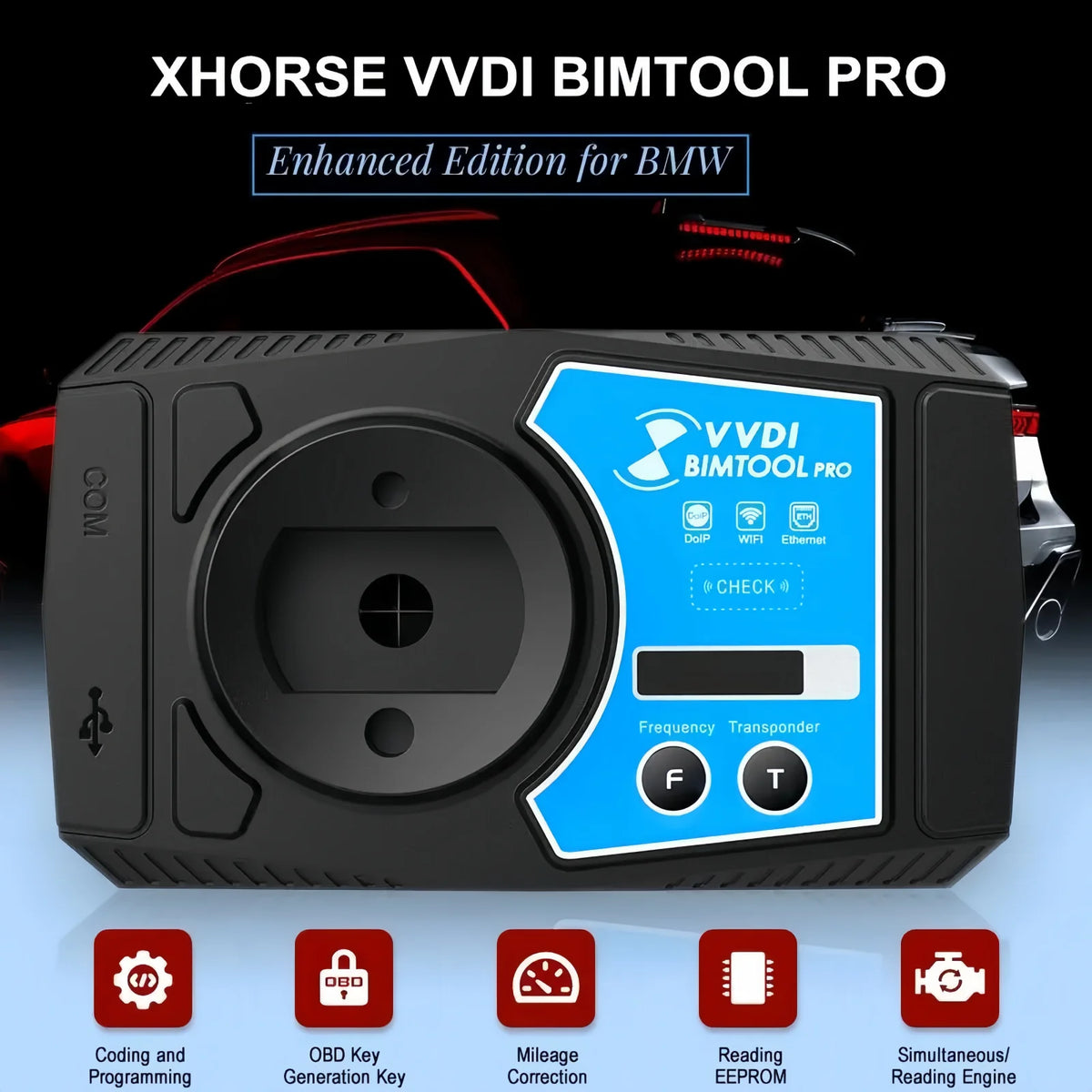 Xhorse VVDI BIM Tool BIMTool Pro Enhanced Edition Tool Upgrade Version of VVDI for BMW Immobilizer Coding and Programming Tool