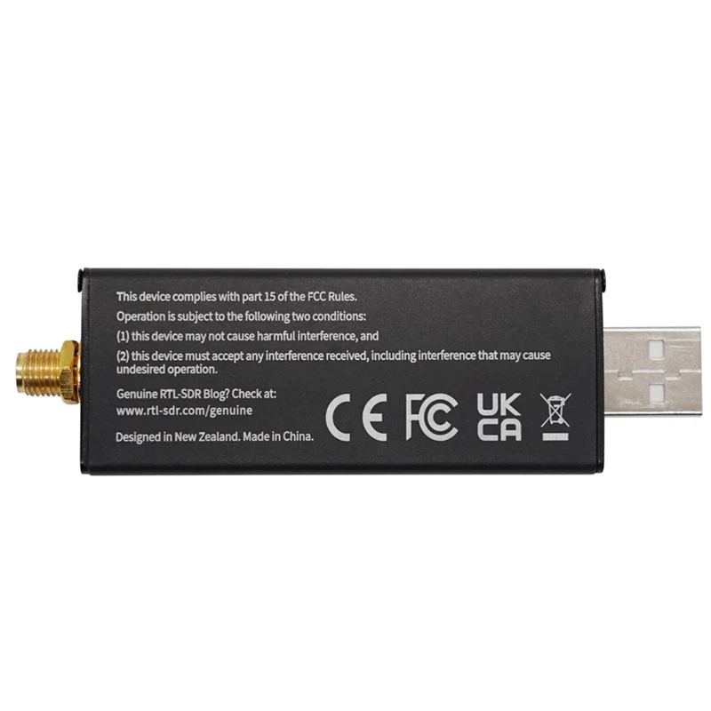 Abzw For RTL-SDR Blog RTL SDR V4 R828D RTL2832U 1PPM TCXO SMA Rtlsdr Software Defined Radio (Dongle Only)