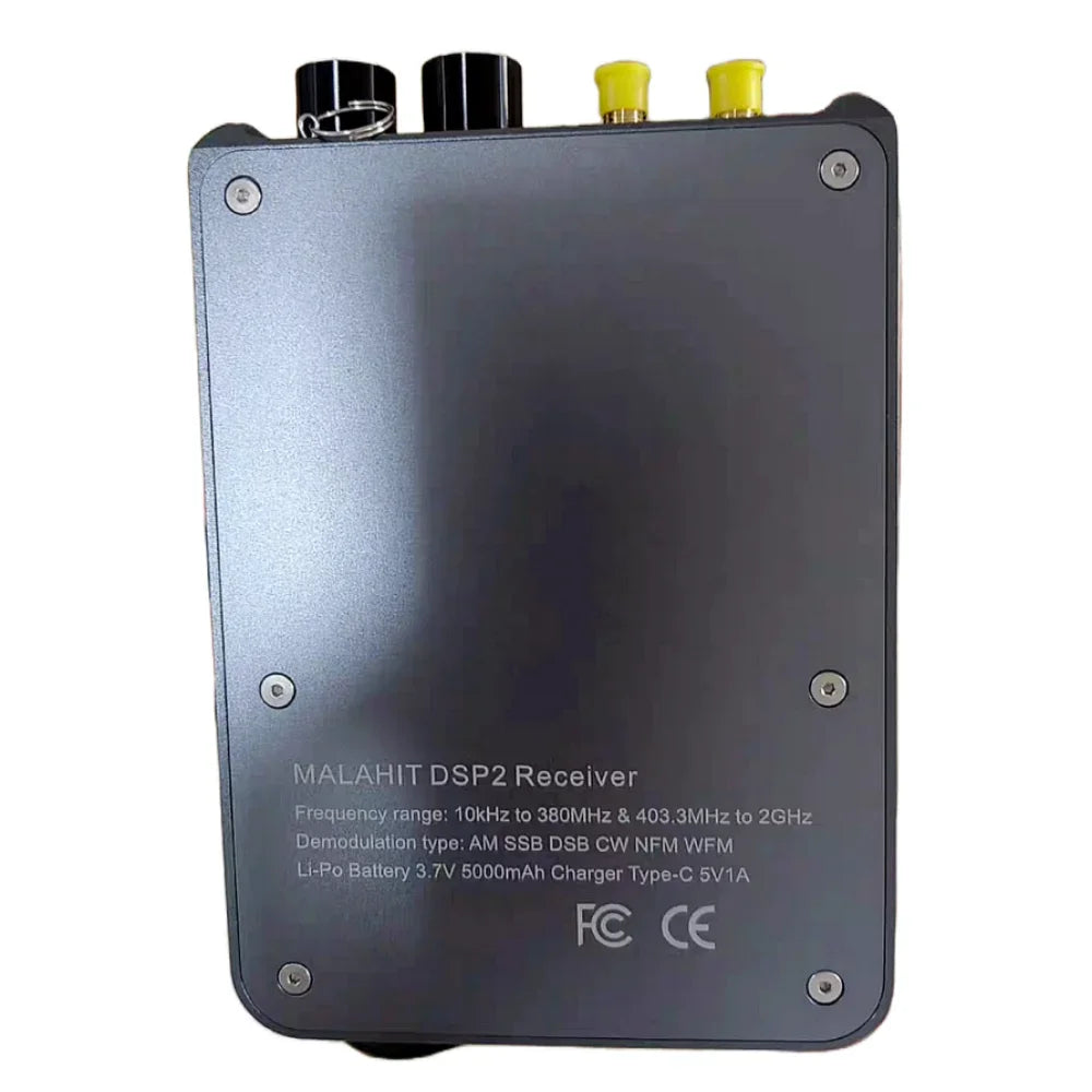 Upgraded Malahit-DSP2 Radio with Latest Firmware V2.40 SDR Malachite Receiver AM/SW/MW/FM Full-band 10KHz-2GHz
