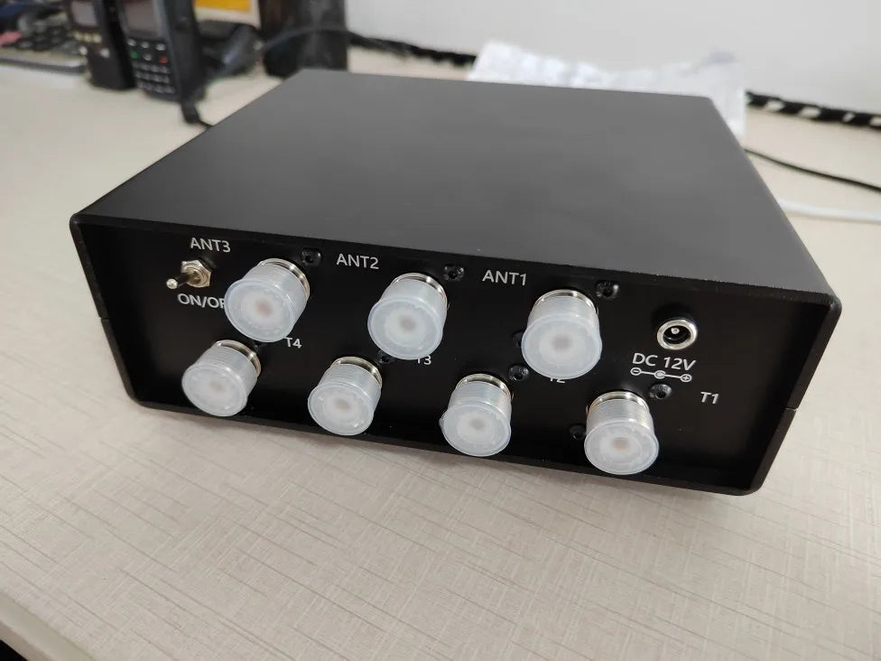 MX-304 New 3X4 Antenna Switch for SDR Transceiver MX-304 with Manual Control SO-239