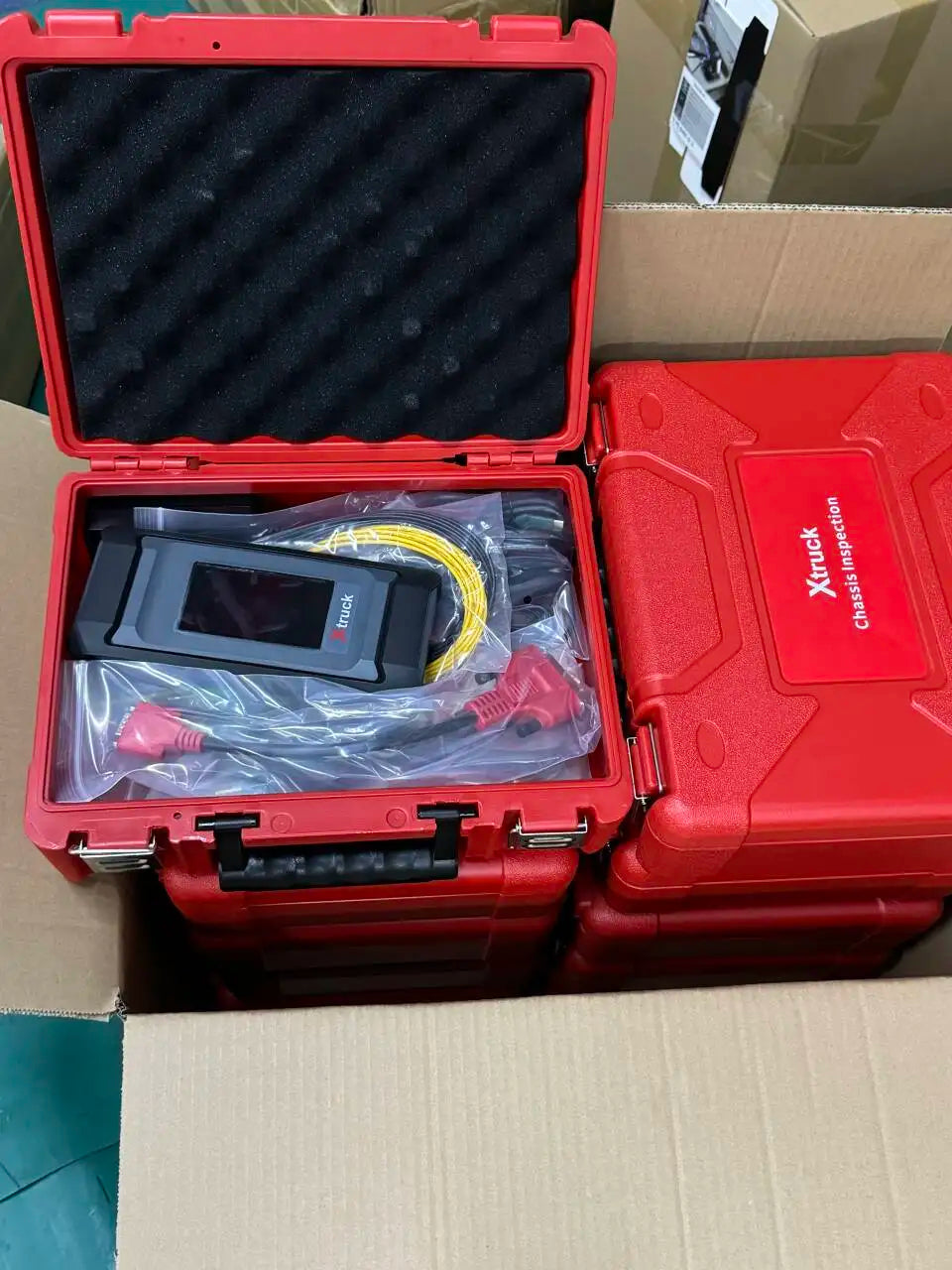Xtruck Chassis Inspection Air Suspension Transmission Retarder ABS for ZF Testman Interface Getac Laptop Full Diagnostic Kit