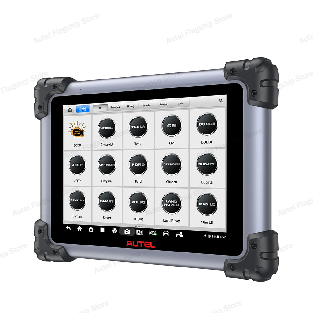 Autel Maxisys Elite II Pro Car Diagnostics Tool J2534 ECU Programming ECU Coding Motor TruSpeed CAN FD/DoIP PK MK908P Elite 2