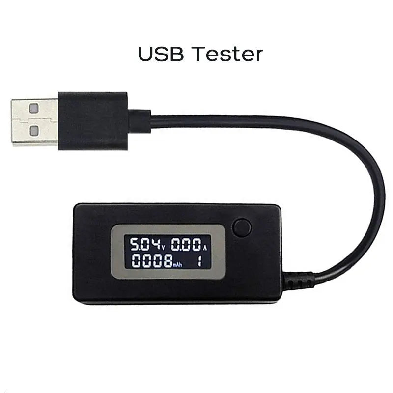 USB Tester Type-C USB-C Tester Voltage Current Tester Detector Reader Multimeter Color Screen for Phone Laptop Power Bank etc.