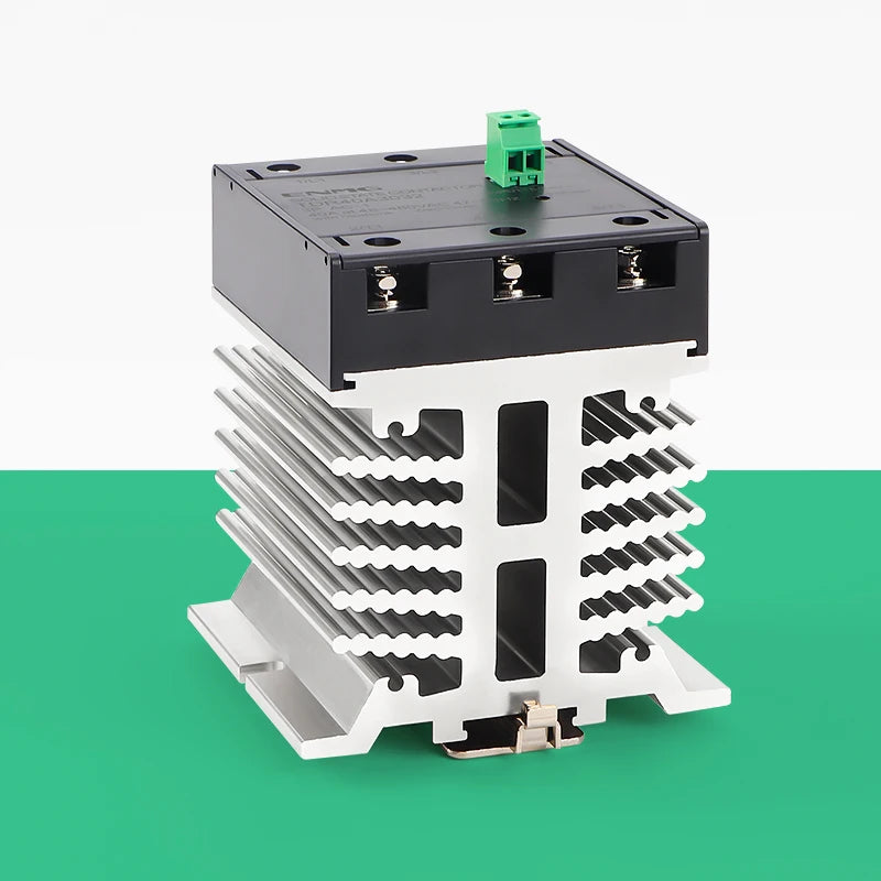 ENMG SDR25A2032 Solid State Relay SSR 25A 5/12/24VDC Control 220VAC Load DIN Rail Mount Optocoupler Isolation Enhanced Heat Diss
