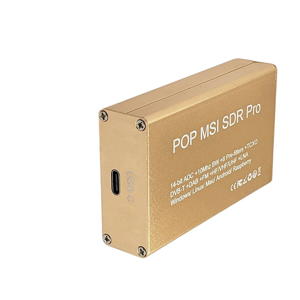 10KHz-2GHz Wideband 14bit  Software Defined Radios SDR Receiver compatible with SDRplay  driver & software with TCXO LNA