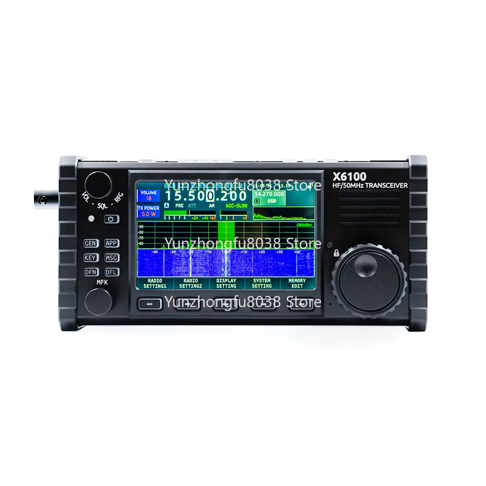 Latest 50MHz HF Transceiver All Mode Transceiver Portable SDR Transceiver With Antenna Tuner