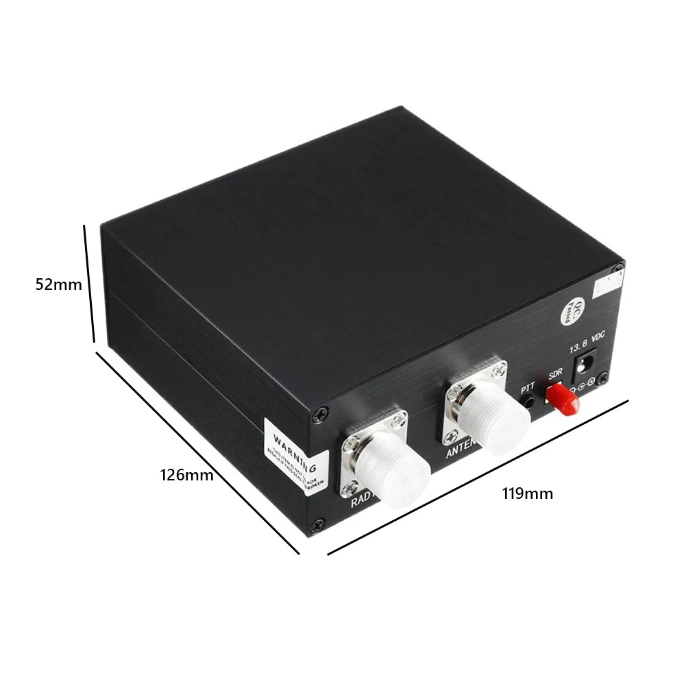 160MHz 100W SDR Transceiver Switch Antenna Sharer TR Switch Box with Cable Set