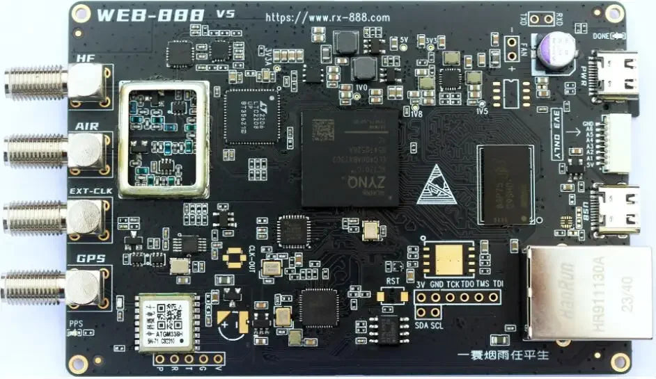 New Web-888 16bit ADC 62M bandwidth DDC Web SDR
