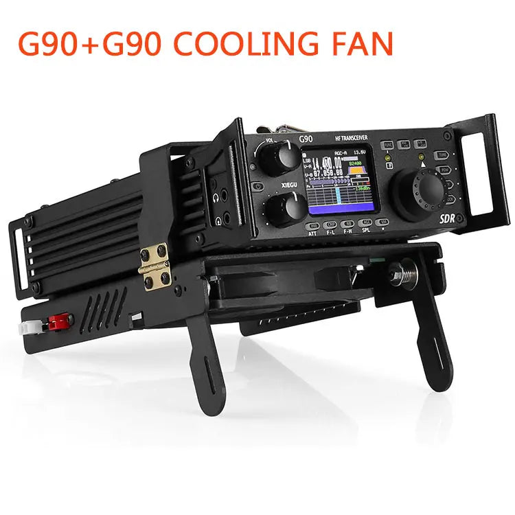 Xiegu g90 Radio Transceptor Combination 0.5-30Mhz SDR Transceiver With Xiegu G90 Cooling Fan G90 Bracket And XPA125b CE-19