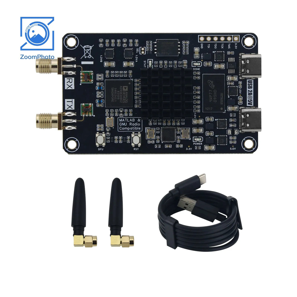 Zynq7010 AD9363 SDR XC7Z010CLG400+AD9363ABCZ Software Defined Radio Development Board for PlutoSDR Nano