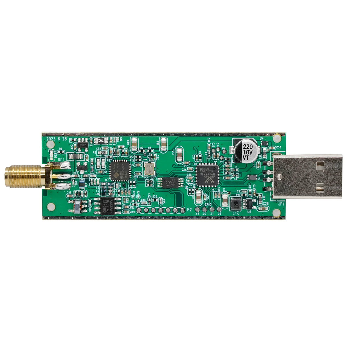 RTL-SDR Blog RTL SDR V4 R828D RTL2832U 1PPM TCXO SMA Rtlsdr Software Defined Radio (Dongle Only)