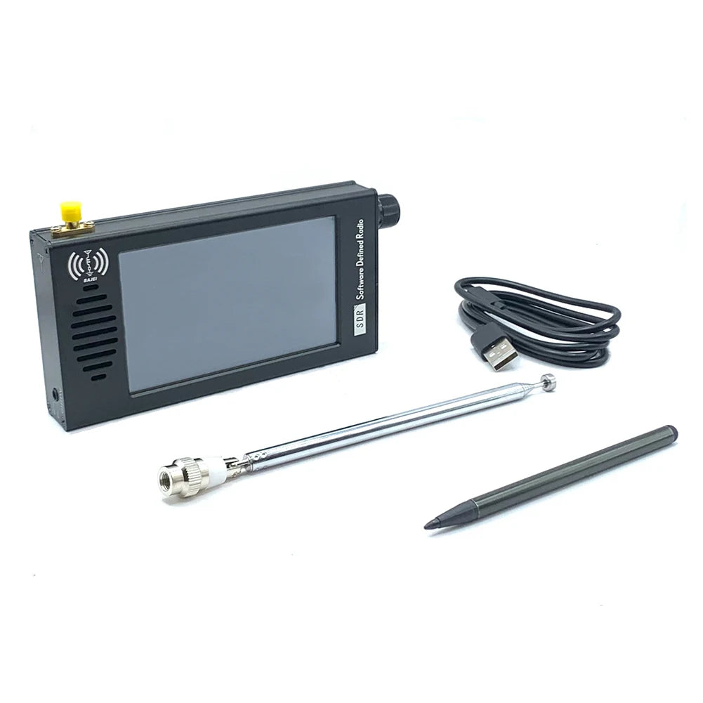 DSP SDR Radio Receiver Shortwave Radio Receiver Rechargeable Shortwave AM FM DSP Radio with Headphone Antenna Jack for Hiking