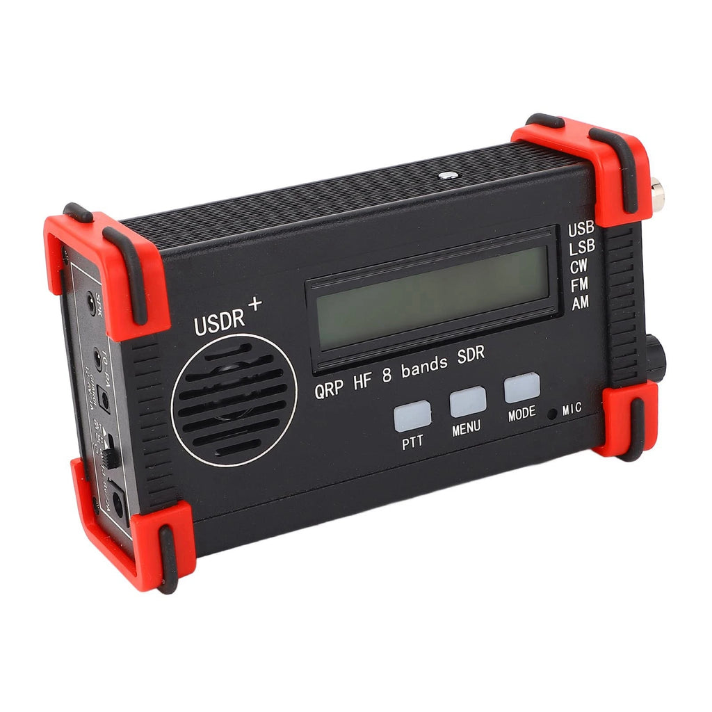 Radio Transceiver 8 Band Shortwave USDX USDR HF QRP SDR SSB CW Transceiver AM FM DSP Full Mode High Frequency QRP Transceiver