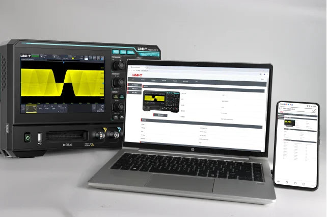 UNI-T MSO1000HD-S 12bit High-Res Oscilloscope | 150M/250MHz 4CH 2.5GSa/s | Bode plot Analyzer&CAN-FD, LIN, UART,I2C,SPI Decoding