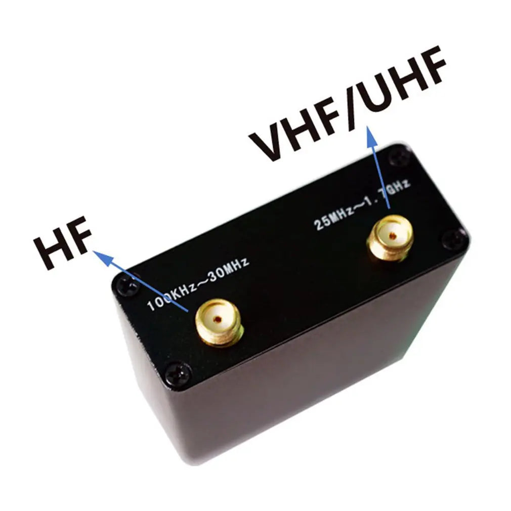 RTL-SDR RTL2832U+R820T2 Radio Receiver 100KHz-1.7GHz Full Band UV RTL-SDR USB Tuner Receiver Wholesale Dropshipping Hot
