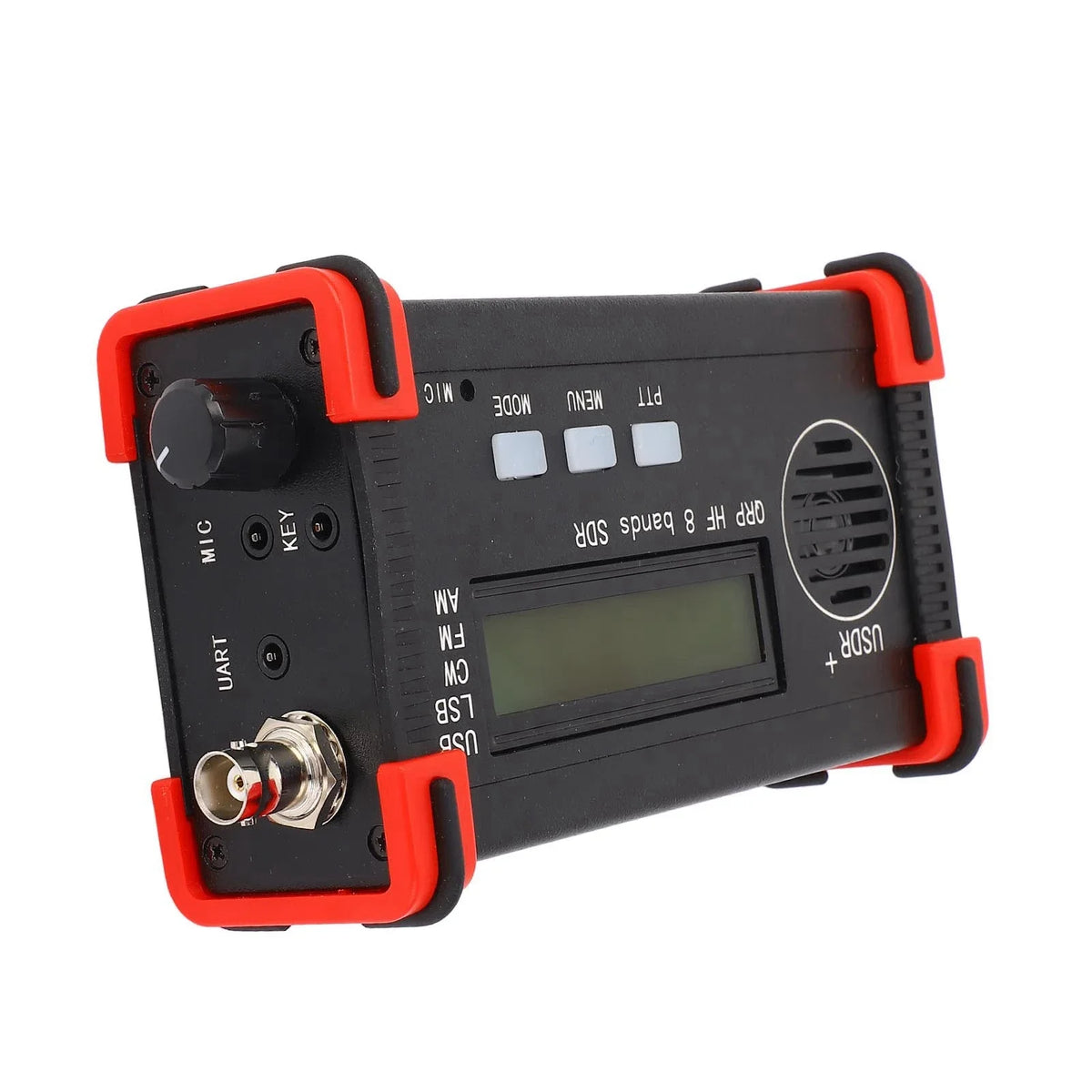 Radio Transceiver 8 Band Shortwave USDX USDR HF QRP SDR SSB CW Transceiver AM FM DSP Full Mode High Frequency QRP Transceiver