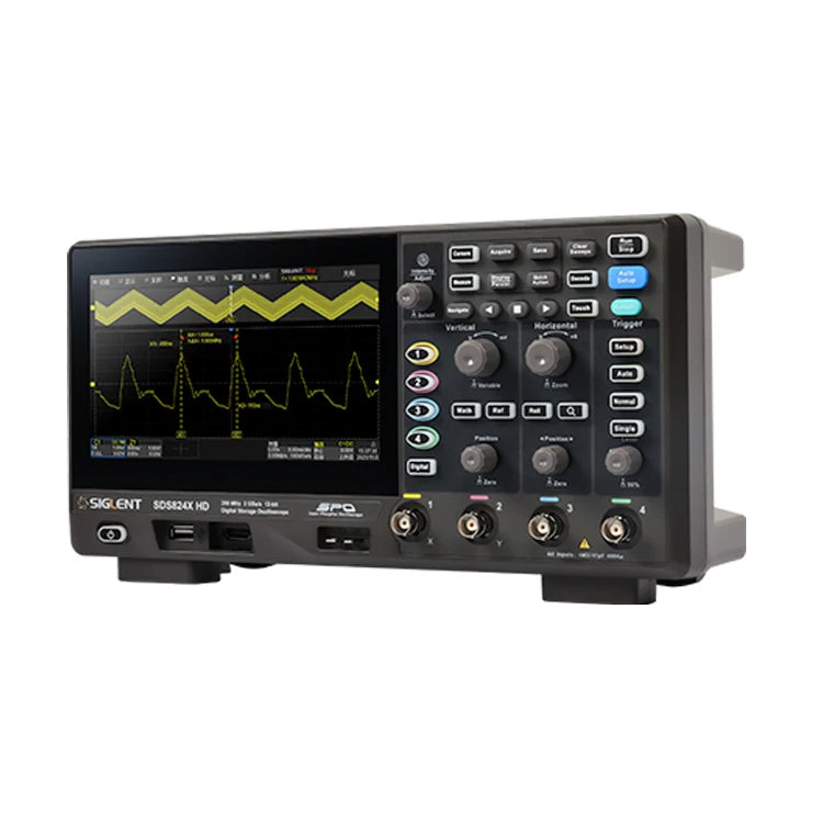 Siglent high-definition oscilloscope SDS800X HD series (SDS802/804/812/814/822/824X HD), 12 bit resolution, 2/4 channels