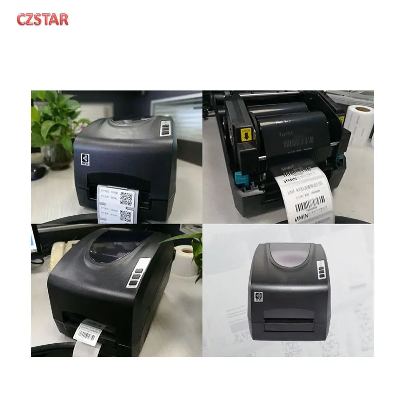 Czstar RFID UHF Printer reader writer Encoder Tag RFID Barcode Printer print Direct thermal & Thermal
