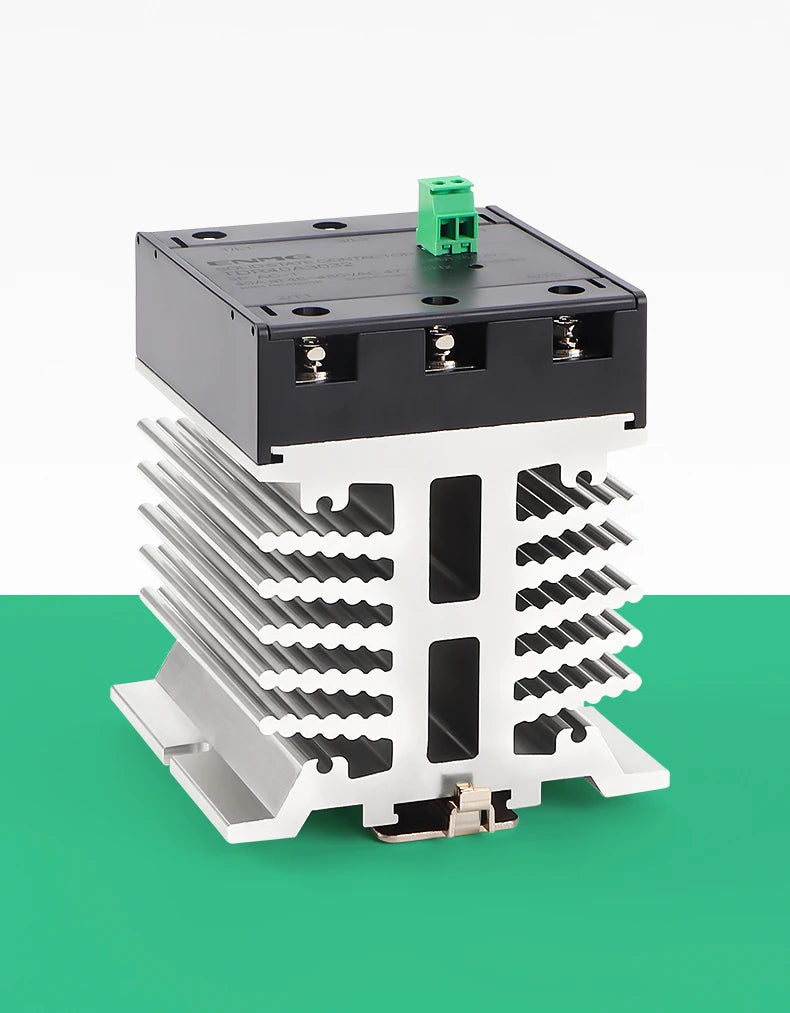 ENMG SDR25A2032 Solid State Relay SSR 25A 5/12/24VDC Control 220VAC Load DIN Rail Mount Optocoupler Isolation Enhanced Heat Diss