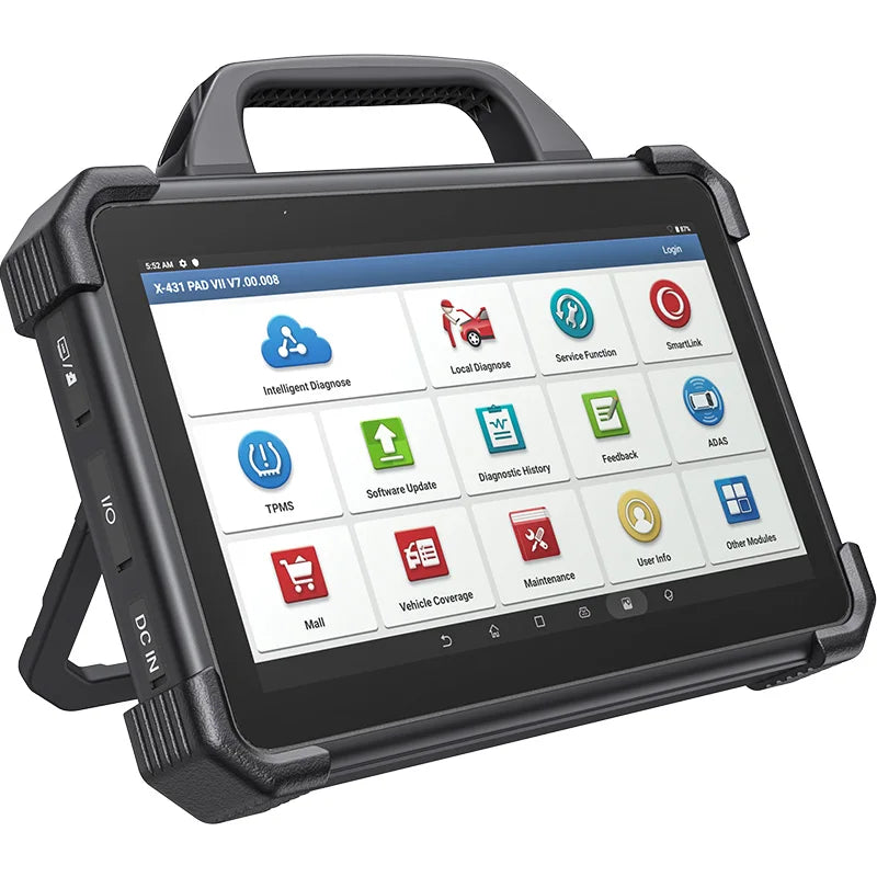 LAUNCH X-431 PADVII PAD 7 ECU Online Programming Tool Car Diagnostic Scanner Autoscanner Automotive Scan Professional  2 Years