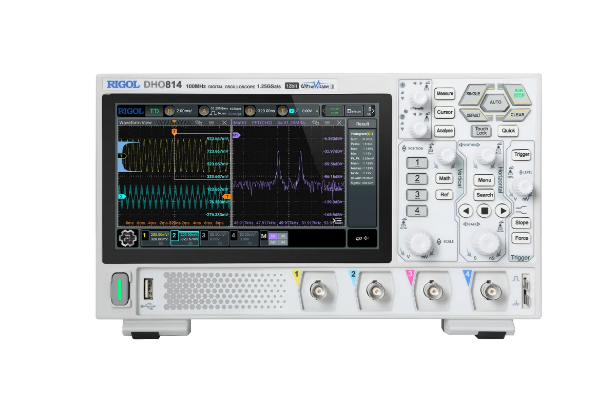 RIGOL Digital Oscilloscope DHO802 DHO804 DHO812 DHO814