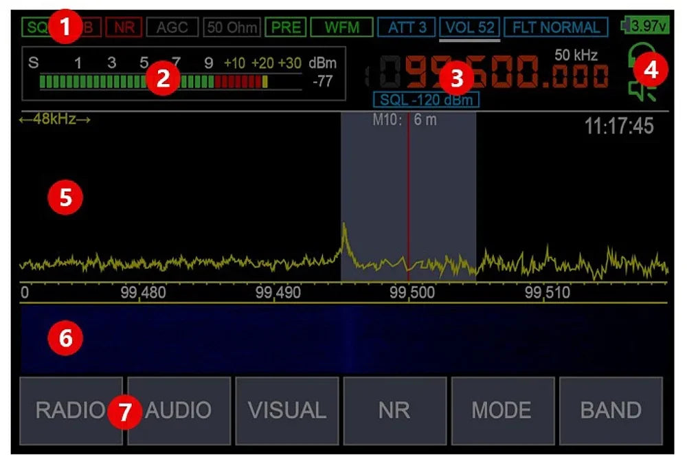 Upgraded Malahit-DSP2 Radio with Latest Firmware V2.40 SDR Malachite Receiver AM/SW/MW/FM Full-band 10KHz-2GHz