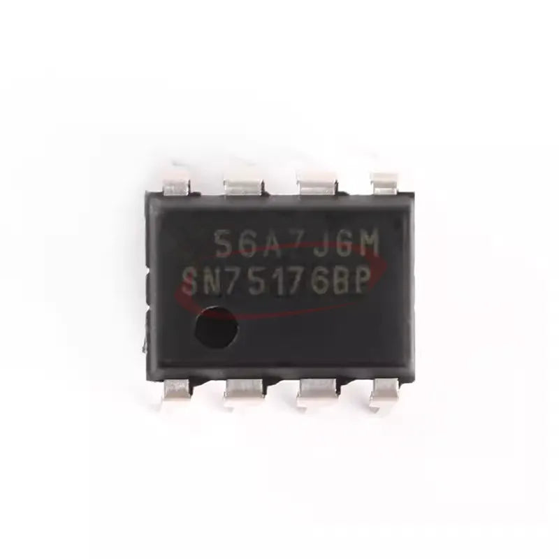 10PCS SN75176BP DIP-8 SN75176BDR 75176B SOIC-8 RS422/RS485 SN75176 75176 SOP SMD DIP Transceiver Driver Receiver IC