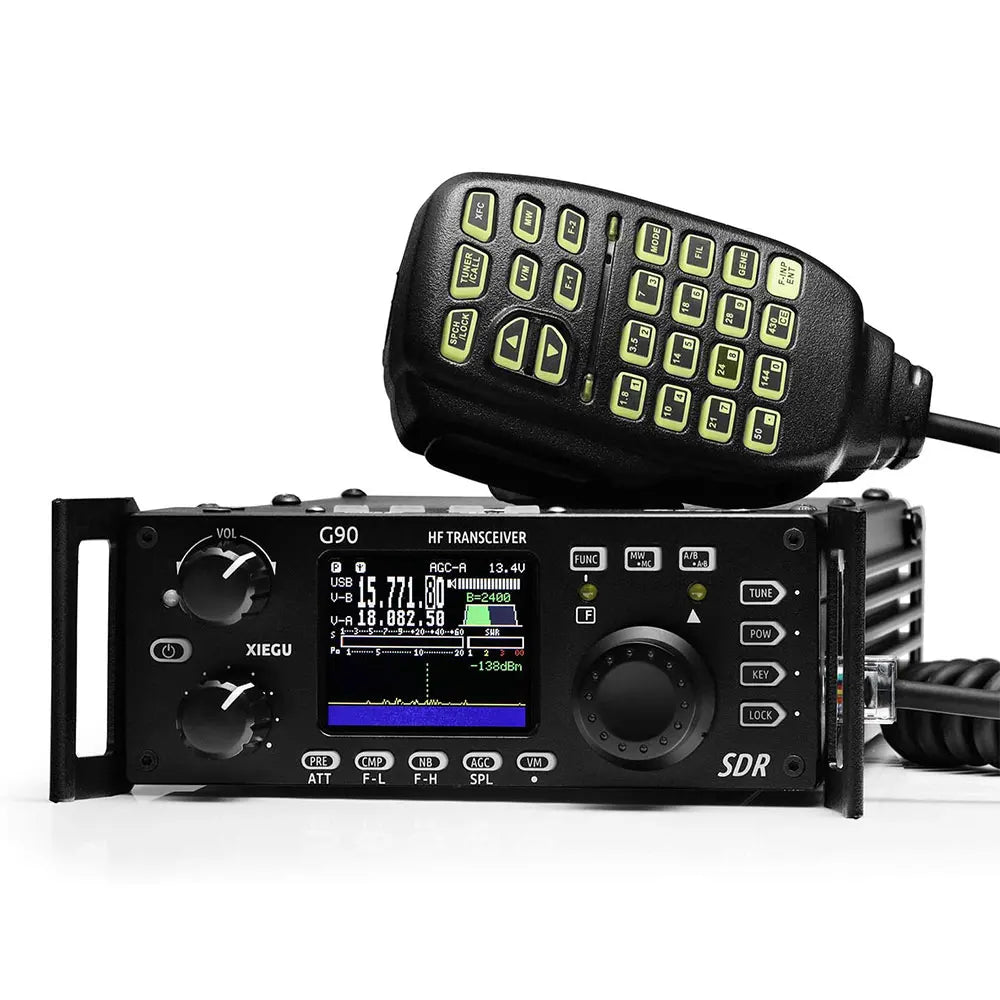 Xiegu g90 Radio Transceptor Combination 0.5-30Mhz SDR Transceiver With Xiegu G90 Cooling Fan G90 Bracket And XPA125b CE-19