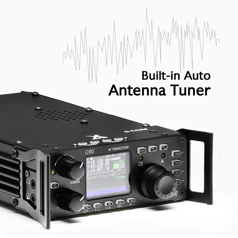 Xiegu g90 Radio Transceptor Combination 0.5-30Mhz SDR Transceiver With Xiegu G90 Cooling Fan G90 Bracket And XPA125b CE-19